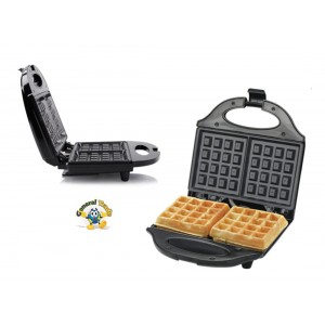 Βαφλιέρα 2 Θέσεων Μαύρη 750W General Trade 900252