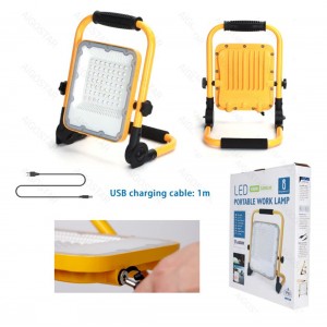 LED Επαναφορτιζόμενος Προβολέας 100W 2400lm Aigostar 521325