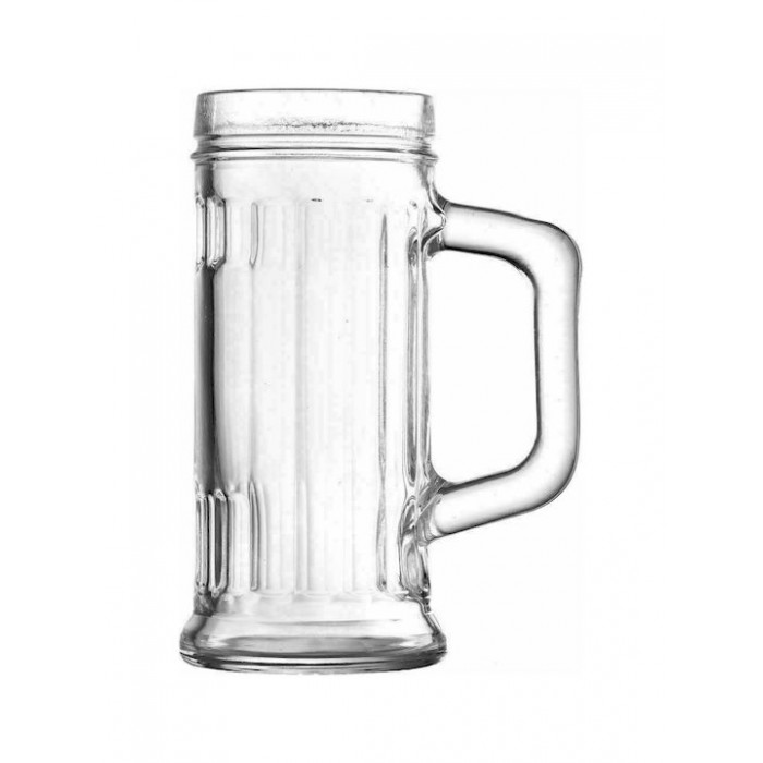 Ποτήρι Μπύρας από Γυαλί 300ml Uniglass Tankard Streak 