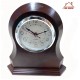 Ρολόι Ξυπνητήρι Ξύλινο Επιτραπέζιο 17.5x5x18.5cm ForHome