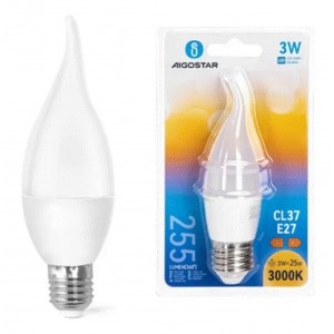 Λάμπα LED Candle Bulb CL37 E27 3W Aigostar 17629