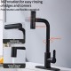 Μπαταρία Αναμεικτική Κουζίνας Μαύρη 35cm ForHome 9902148