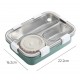 Φαγητοδοχείο Ανοξείδωτο 3 θέσεων 750ml 22.2x16.2x6cm ForHome 9910834