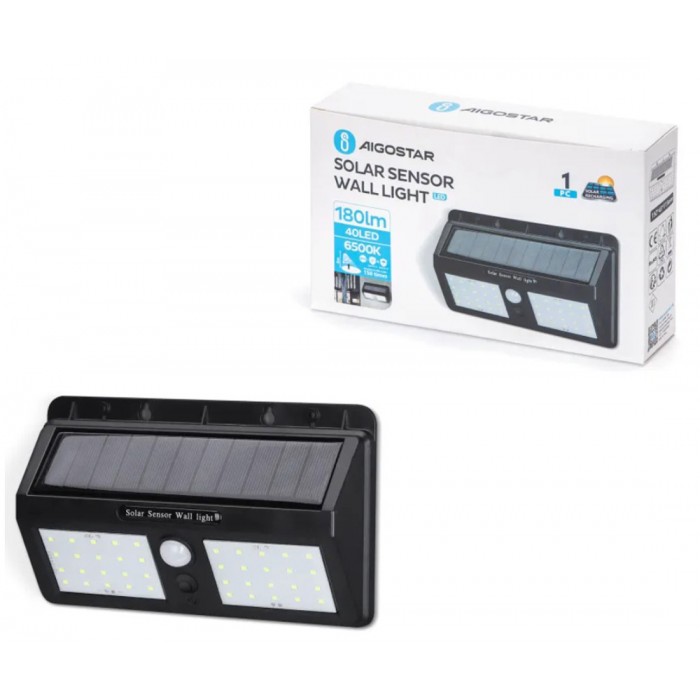 Ηλιακό Φωτιστικό Solar wall lights Inductive Aigostar 21160