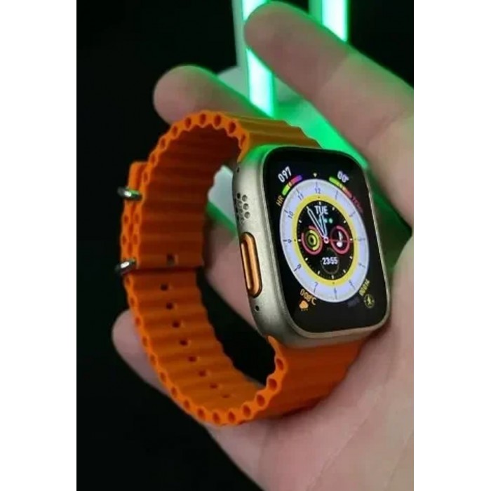 X8 Ultra Max 49mm Smartwatch με Παλμογράφο Πορτοκαλί General Trade 784220