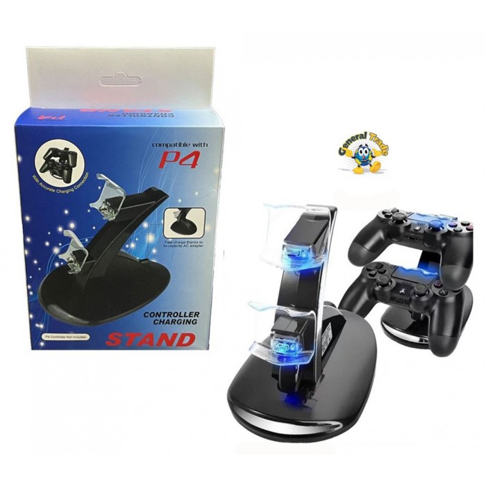 Διπλή Βάση Φόρτισης για Universal Controller Μαύρh General Trade 539047