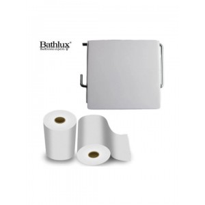 Χαρτοθήκη Λευκή 11.3x13.5cm Bathlux 50301