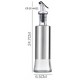 Δοχείο Λαδιού Γυάλινο 300ml 6.5x24.7cm ForHome 114002