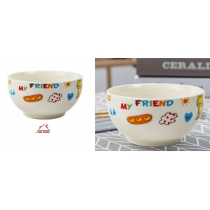 Μπώλ Πορσελάνης Στρογγυλό Πολύχρωμο 13cm ForHome 240263