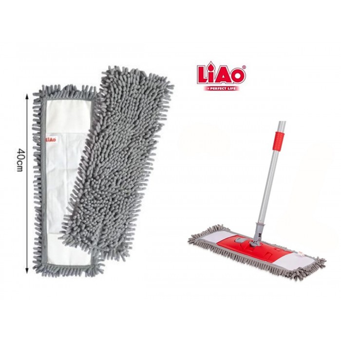 Ανταλλακτικό Παρκετέζα Πολύχρωμό 40cm Liao R130003