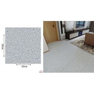 Διακοσμητικό Αυτοκόλλητο Δαπέδου Γκρι 60x60cm ForHome 243869