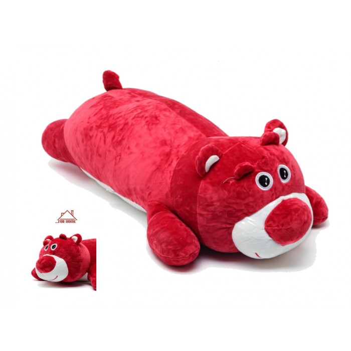 Διακοσμητικός Λούτρινος Bear Πολύχρωμος 65cm ForHome 052012