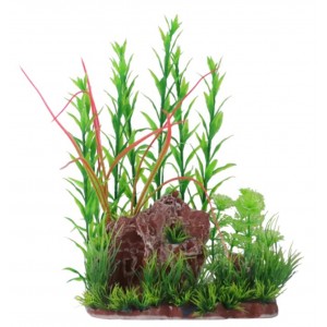Διακοσμητικό Πολύχρωμο Ενυδρείου 20x10x25cm Nobleza 803368