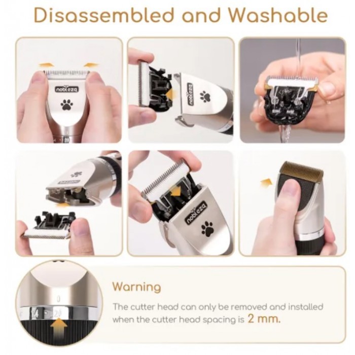 Επαγγελματική Κουρευτική Μηχανή για κατοικίδια Nobleza 806045