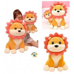 Διακοσμητικό Λούτρινο Lion Sun Πολύχρωμο 50cm ForHome 096038