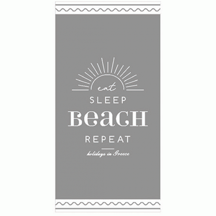 Πετσέτα Θαλάσσης Πολύχρωμη σχέδιο Beach 76x150cm ForHome 26609212