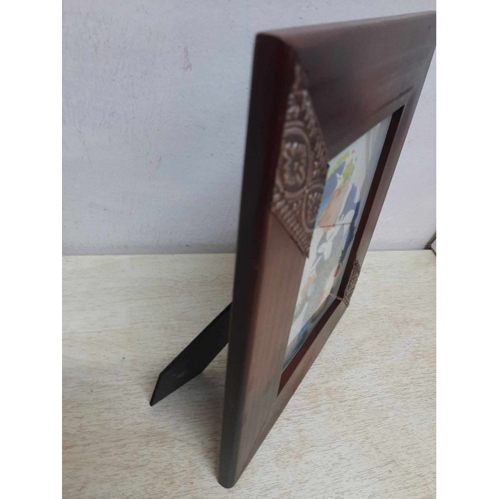 Κορνίζα Ξύλινη Καφέ Classic 13x18cm ForHome 075270