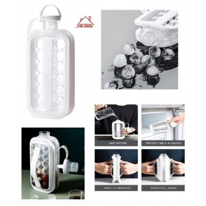 Παγοθήκη Πλαστική 12 Θέσεων Ice Ball Maker White ForHome 36992401