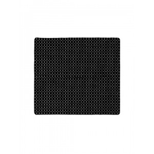 Αντιολισθητικό Πατάκι Μπάνιου Τετράγωνο Μαύρο 52x52cm Tpster 35688 