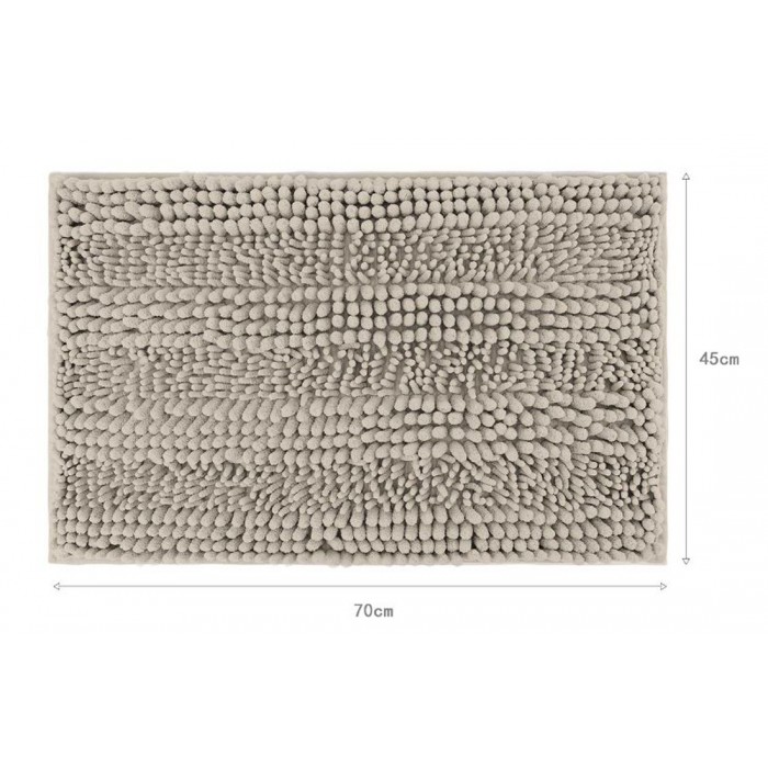 Πατάκι Μπάνιου Μπεζ 45x70cm Tpster 35747