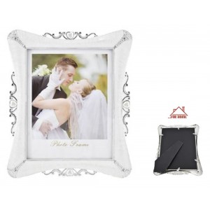 Κορνίζα Γάμου Αντικε σχέδιο White Love 10x15cm ForHome 244547