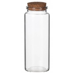 Μπουκαλάκι Γυάλινο 30ml 3.7x5cm Σετ 12 τεμαχίων ForHome 241866