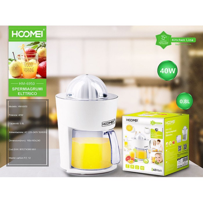 Ηλεκτρικός Στίφτης 40W με Χωρητικότητα 800ml Hoomei HM-6950