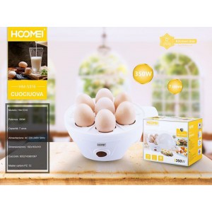 Βραστήρας Αυγών 350W Λευκό Hoomei HM-5316 