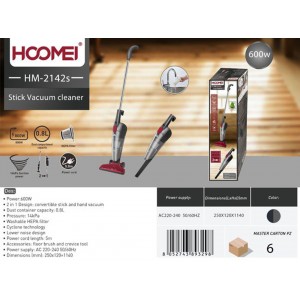 Ηλεκτρική Σκούπα Stick 800W Hoomei HM-2142S 