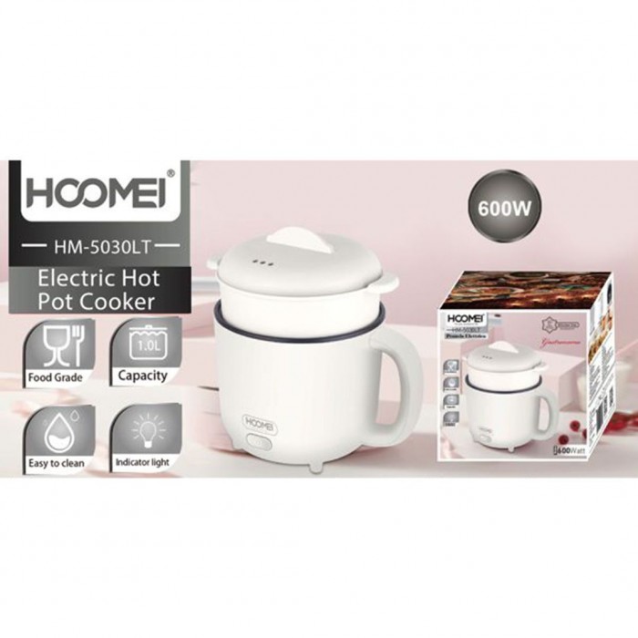 Ηλεκτρική Χύτρα 1Lt 600W Hoomei HM-5030LT 