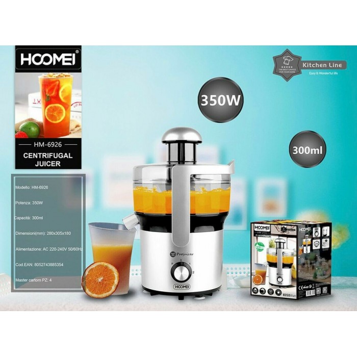 Αποχυμωτής 350W 300ml Hoomei HM-6926