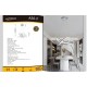 Κρεμαστό φωτιστικό LED Universo A50-F ασημί 60W 4800lm 6500K loop 360°