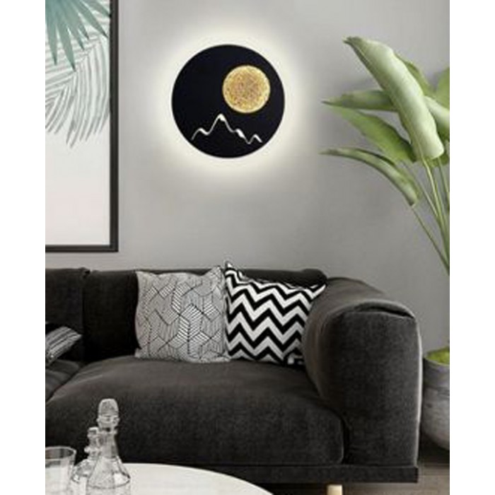 Φωτιστικό Απλίκα LED Τοίχου Moon 23cm ForHome 759275