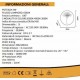 Φωτιστικό Απλίκα LED Τοίχου 9W 630LM 22x4x22cm ForHome 759470