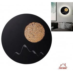 Φωτιστικό Απλίκα LED Τοίχου Moon 23cm ForHome 759275
