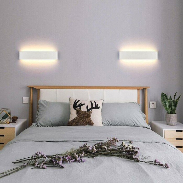 Φωτιστικό Απλίκα LED Τοίχου 15W 3000K 28.5x9cm ForHome 751450