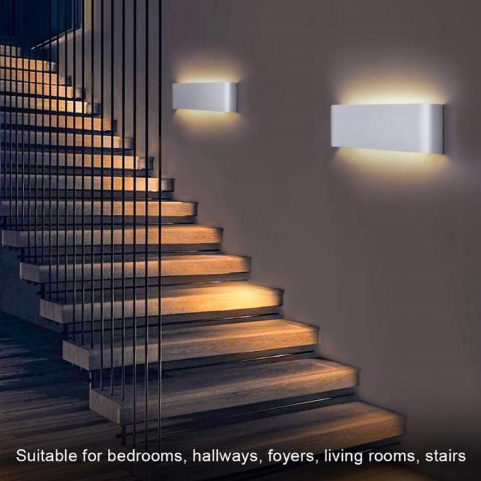 Φωτιστικό Απλίκα LED Τοίχου 15W 3000K 28.5x9cm ForHome 751450
