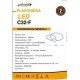 LED πλαφονιέρα οροφής 37W 6500K μοντέρνα 3 κύκλων φωτιστικό