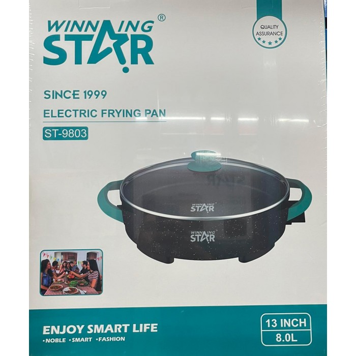 Ηλεκτρική Ψηστιέρα Τεπανιάκι 1800W 8 λίτρα Winningstar ST-9803
