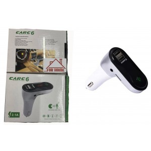 FM Transmitter Αυτοκινήτου Πολυλειτουργικός πομπός Bluetooth ForHome Car C6  