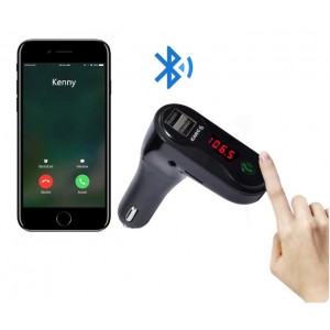 FM Transmitter Αυτοκινήτου Πολυλειτουργικός πομπός Bluetooth ForHome Car C6  