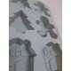 Φόρμα Σιλικόνης 6 θέσεων 29x17.5x2cm ForHome 024305