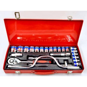 Σετ Καρυδάκια 24 τεμαχίων 1/2″ ForHome 805003