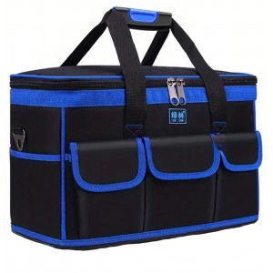 Τσάντα Εργαλείων Ώμου Μαύρη 40x22x20cm ForHome 074003
