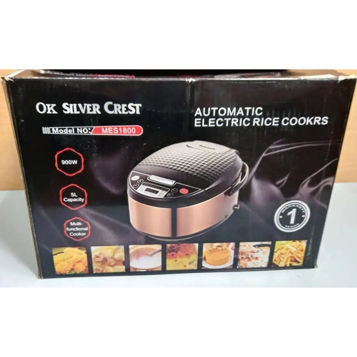 Rice Cooker με Χωρητικότητα 5 λίτρα 900w Automatic Electric ForHome 117001 