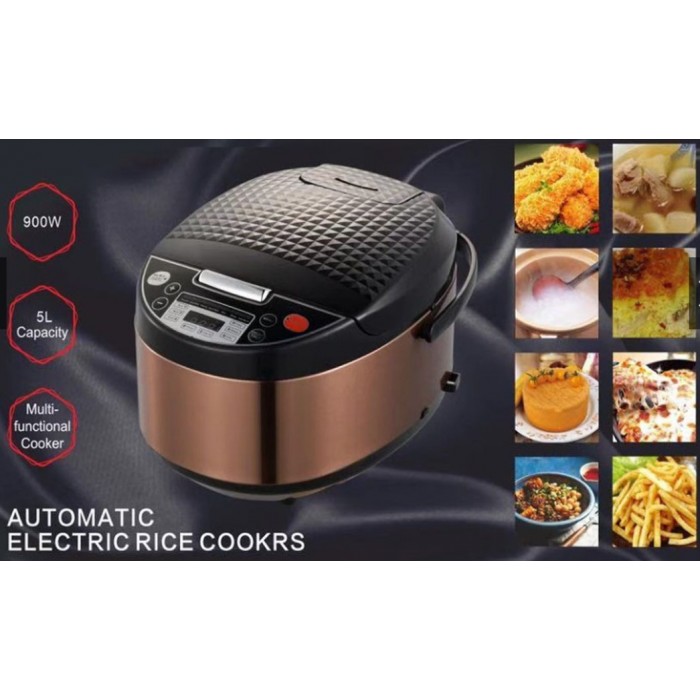 Rice Cooker με Χωρητικότητα 5 λίτρα 900w Automatic Electric ForHome 117001 