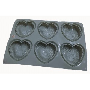 Φόρμα Σιλικόνης 6 θέσεων 28x18.5x2cm ForHome 024302