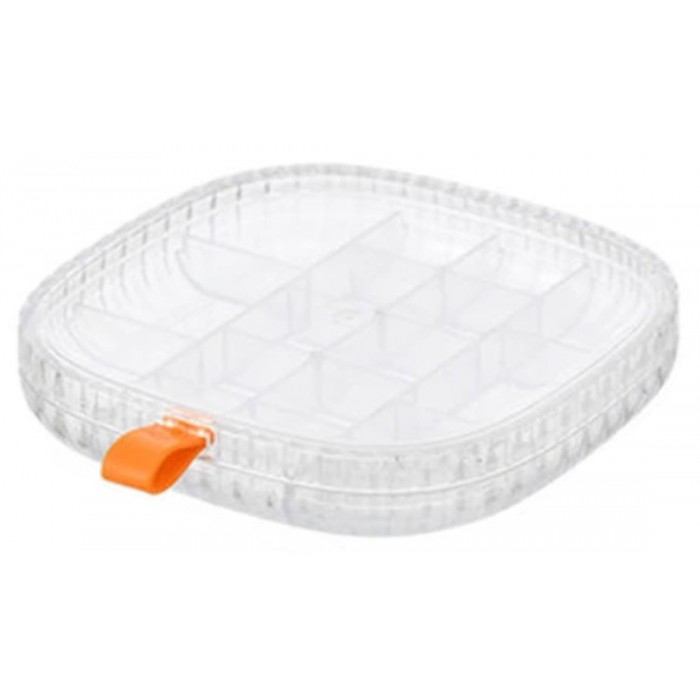 Μπιζουτιέρα Πλαστική Τετράγωνη 15x15x2.8cm ForHome 320011