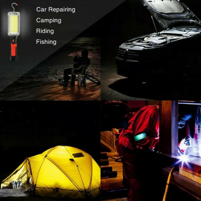 Επαναφορτιζόμενος Φακός LED γενικής χρήσης 20W ForHome 190014