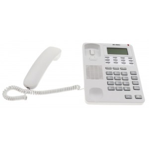 Ενσύρματο Τηλέφωνο Γραφείου Λευκό ForHome 000882